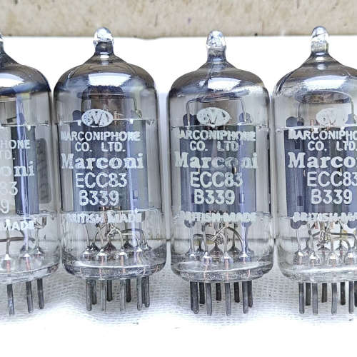 58年英国长屏双支架马可尼B339/12ax7/ecc8议价