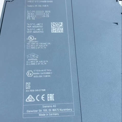 议价S7-1500 CPU模块 6ES7 515-2AM0