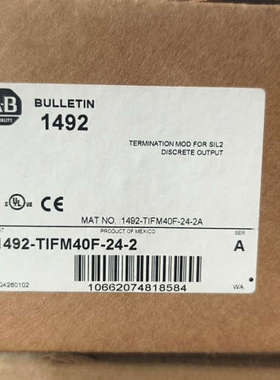 议价AB 1492-TIFM40F-24-2 安全继电器
