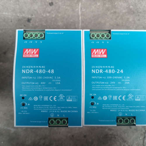 明纬电源 NDR-480-48 ，48v，10A，NDR-4议价