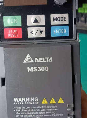 1.5KW380V，台达MS300变频器，型号VFD4A2M议价