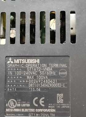 议价触摸屏GT1672-VNBA成色好   议价