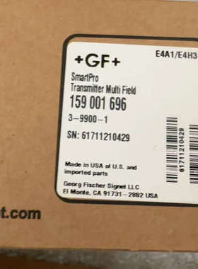 议价美国GF SmartPro变送器，型号3-9900-1，