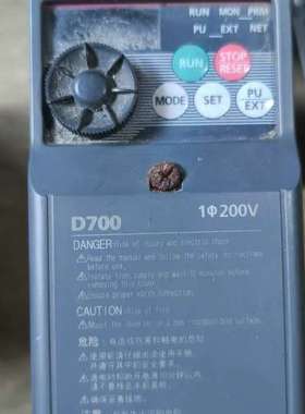 议价D720S-0.75K-CHT，单相220V的，有修过，
