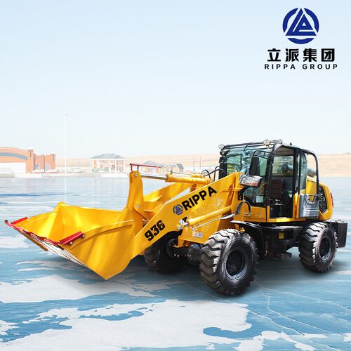 小型铲车装载机四驱多功能柴油抓木30工程矮脚虎推土机