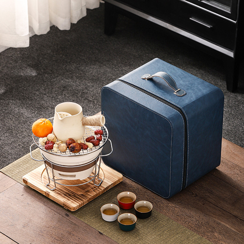 围炉煮茶器具炭炉户外旅行茶具套装碳烤炉煮茶炉罐罐茶壶露营装备,餐饮具,煮茶炉,淘宝优惠券,粉丝福利购,淘宝优惠卷