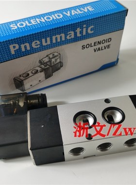 浙文电磁阀N4M210-08 N4M310-10 N4M410-15二位五通板式换向阀