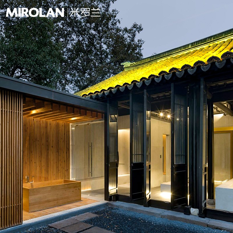 草坪灯抱户外防水化定制露台亮树布置树庭院景观灯灯射花园照树灯