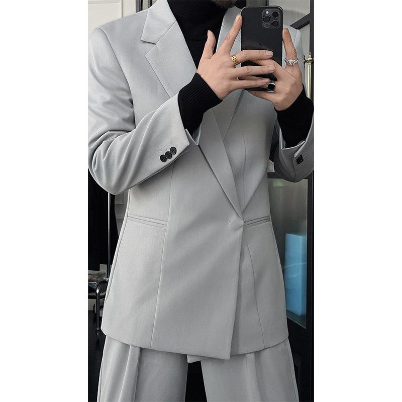 龙叨叨2025定制款高级简约西装套装男士修身正装西服西裤订婚男装,男装,西服套装,淘宝优惠券,粉丝福利购,淘宝优惠卷