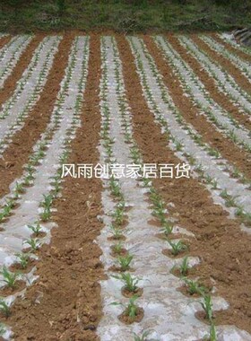 促新款塑料薄膜大棚膜建筑v黑白膜农用覆土加厚透明装地膜种植白