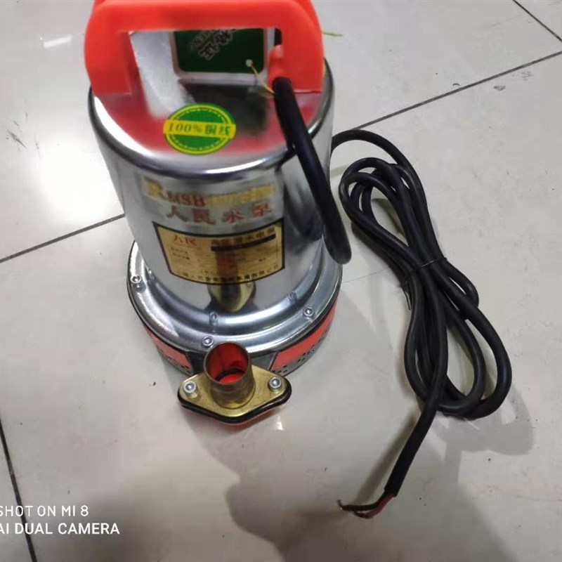 直流潜水泵12V24V48V60yV伏家用电瓶车抽水泵小型电动车农用抽水