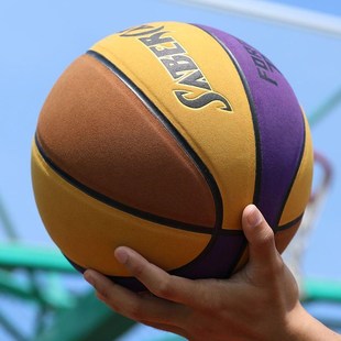 防滑超纤牛皮手感翻毛p耐磨成人篮球6学生7号女软皮初中生日礼物