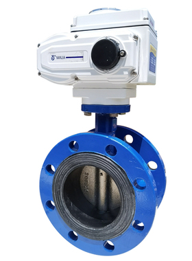 新品电动蝶阀对夹式dn200瓦斯瓦斯防爆开关阀门22S0V空气污水调节