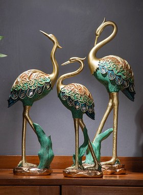 高档玄关轻奢酒柜摆件家居装饰品客厅电视柜树脂工艺品Y办公室摆