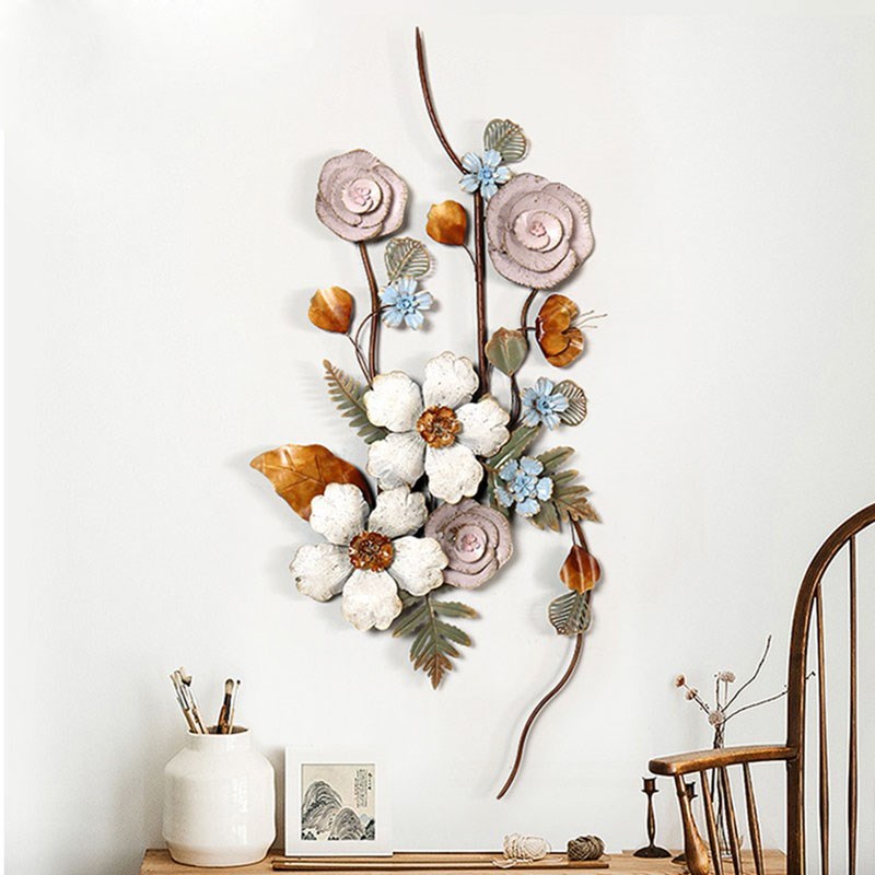 欧式客厅墙面装饰品挂件 立体铁艺H壁饰墙饰 餐厅墙壁挂饰