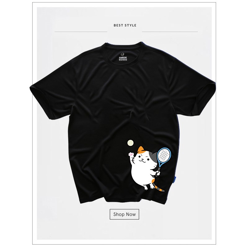 新款网球服文化衫男o女短袖速干透气T恤圆领运动衣服团队定制印字