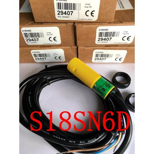 全新原装美旗M18圆柱型光电开关S18Sn6D S18Sp6D