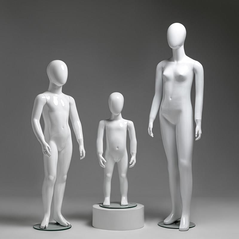 儿童模特道具人偶拍摄服装店半身橱窗模型男孩女孩童装展示架全身