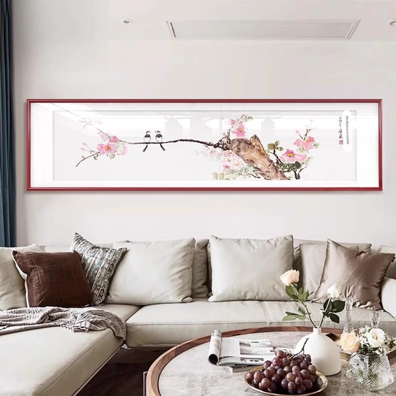 国画花鸟图写意画新中式纯手绘真迹装饰画客厅餐厅卧室挂画床头画