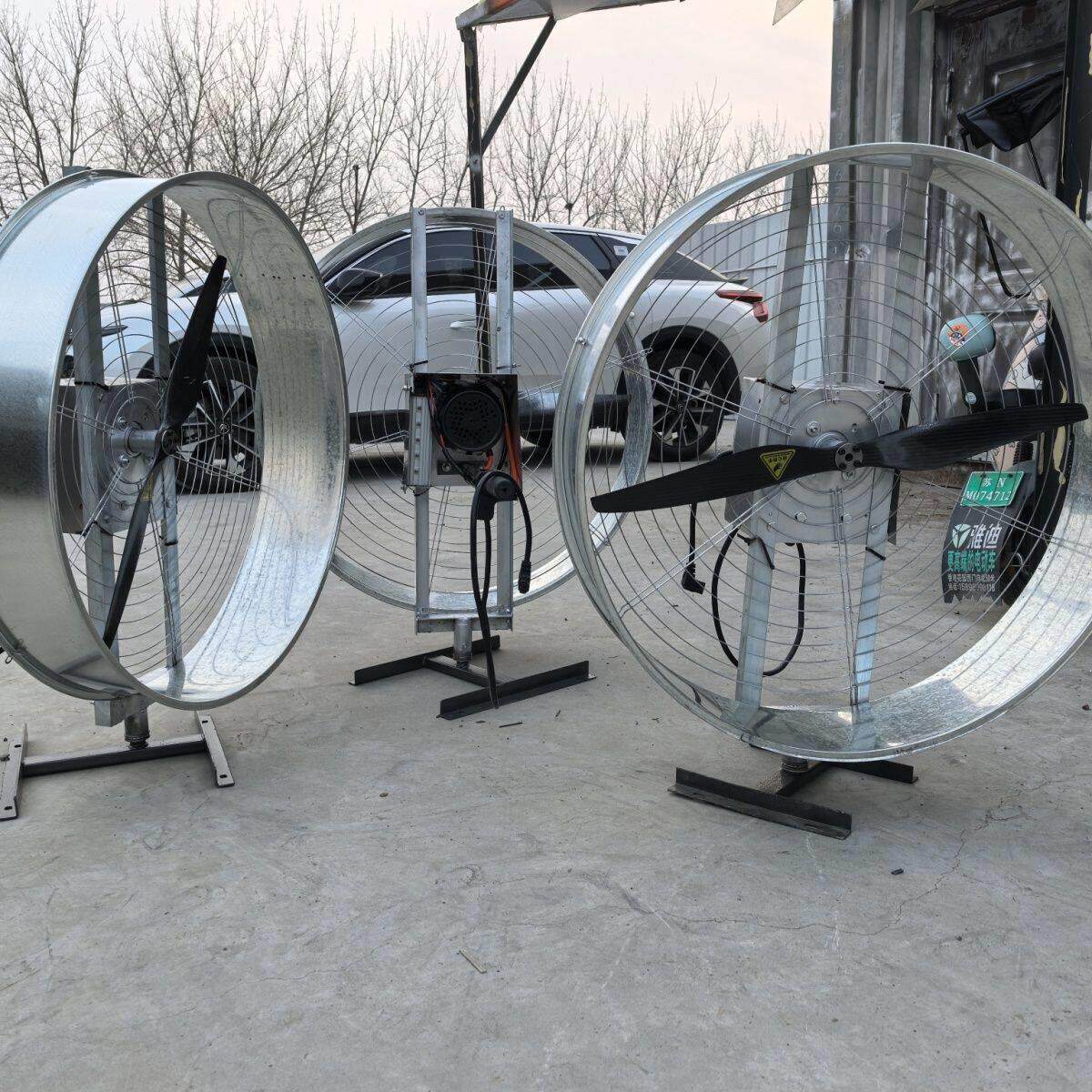 船用大功率电动风力推进器鱼虾蟹塘养殖户专用牛津船手持挂浆机