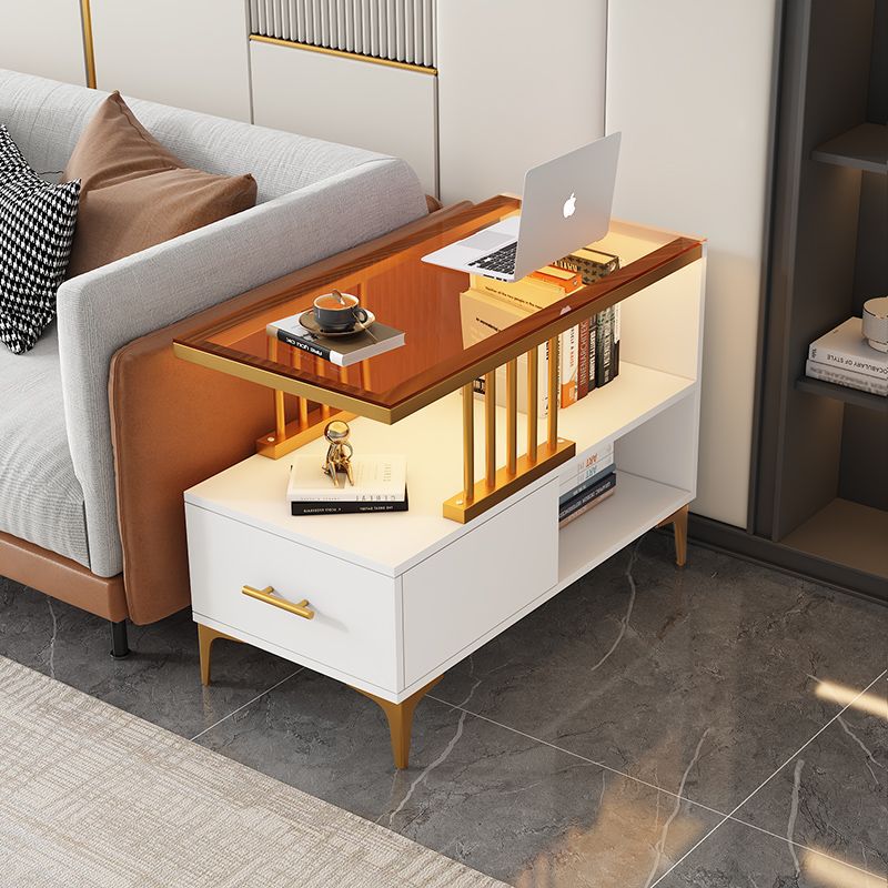 沙发侧边柜边几边柜桌子茶几小型迷你边桌靠墙窄简约轻奢置物架