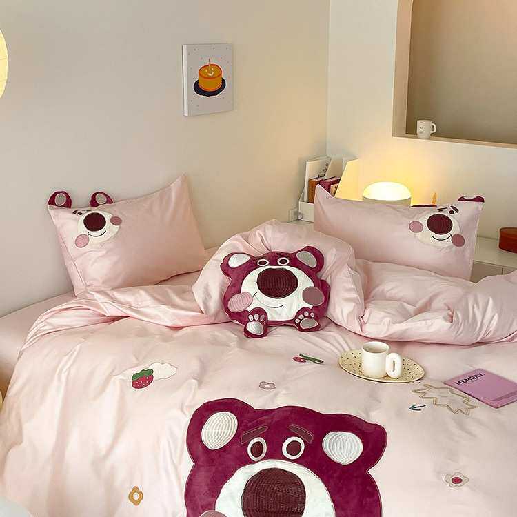 高端儿童男女孩卧室被单全棉澳棉四季通用宿舍三件套床用品四件套