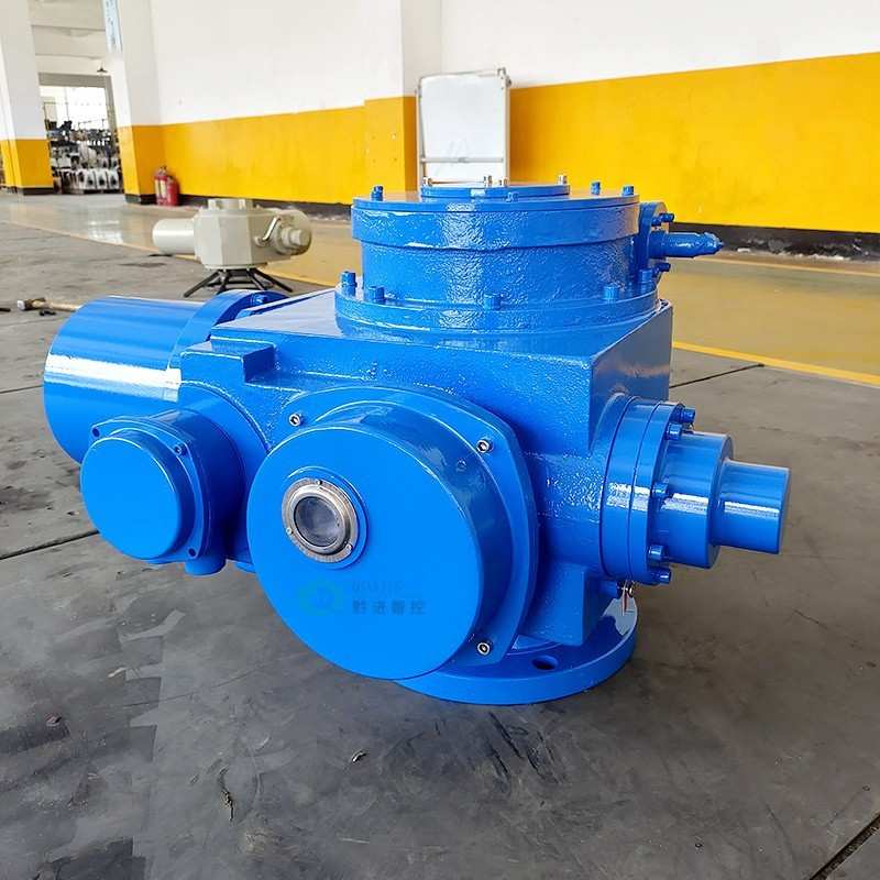 DZB250-18户外水处理电动防爆型执行器ZB250电动执行机构防爆BT4