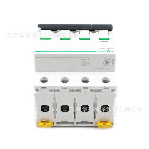 A9系列4A微型断路器IC65N 4P D4A小型断路器A9F19404空开