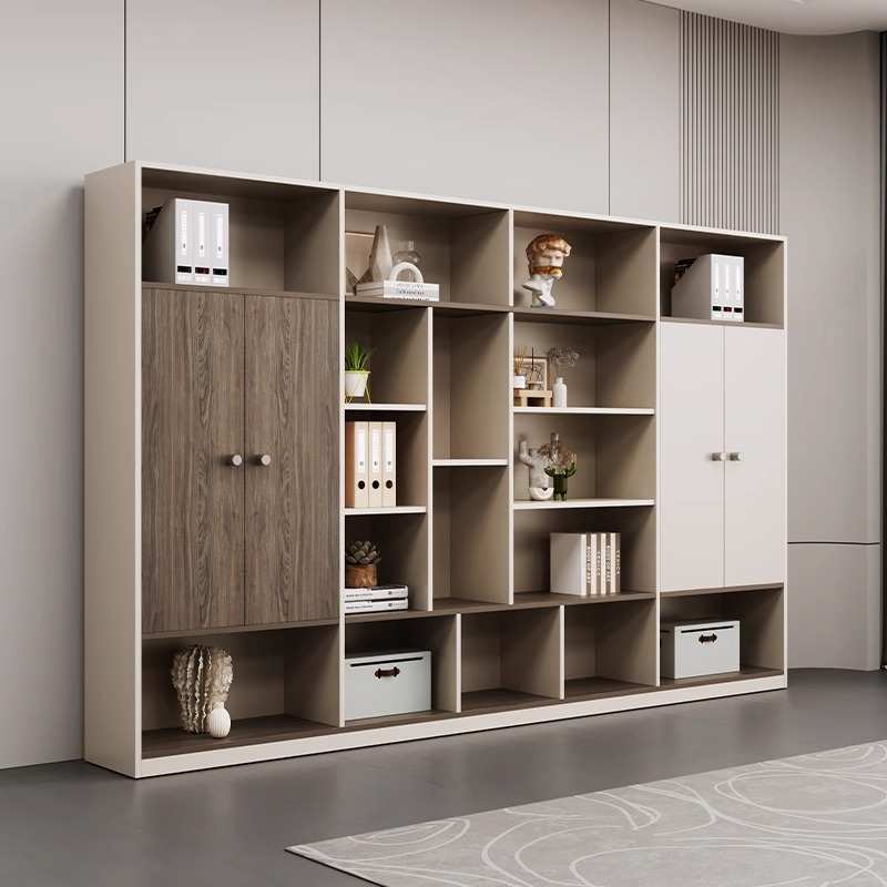 文件柜办公落地柜档案柜子办公室简约现代老板桌配套书柜简约现代