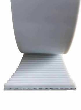 供应白色PU聚氨酯同步带开口同步带115MTD14M-5500 14M 8M 5M T10