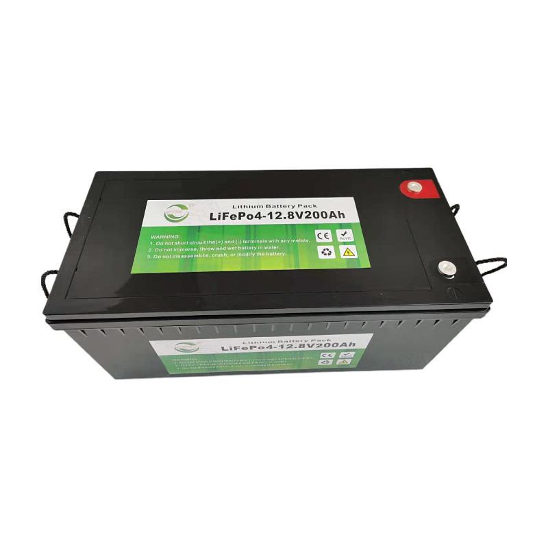 厂家供应 12.8V200AH磷酸铁锂电池 大储能锂电池组