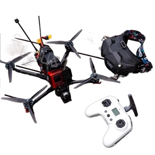 高清无人机穿越机drone ELRS TBS 5.8G 915 crossfire 10寸FPV