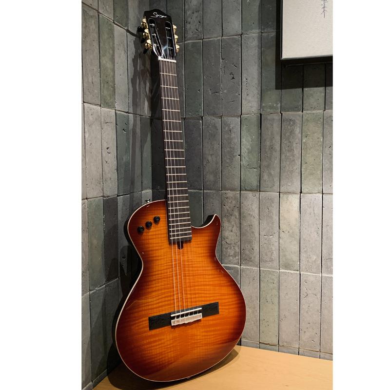 电木原声古典吉他尼龙 静音古典吉他 实木电箱价