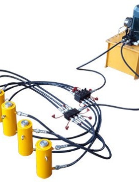 和磊直销TD-CLRG电动千斤顶 320T双作用千斤顶 液压千斤顶 大吨位