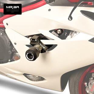 MRBR适配钱江QJ赛921护杠防摔球保险杆机车竞技杠起车架改装件