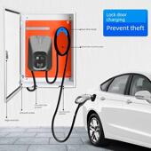 C01壁挂式 零跑T03充电桩保护箱室外零跑C10 C11 配电箱立柱防雨罩