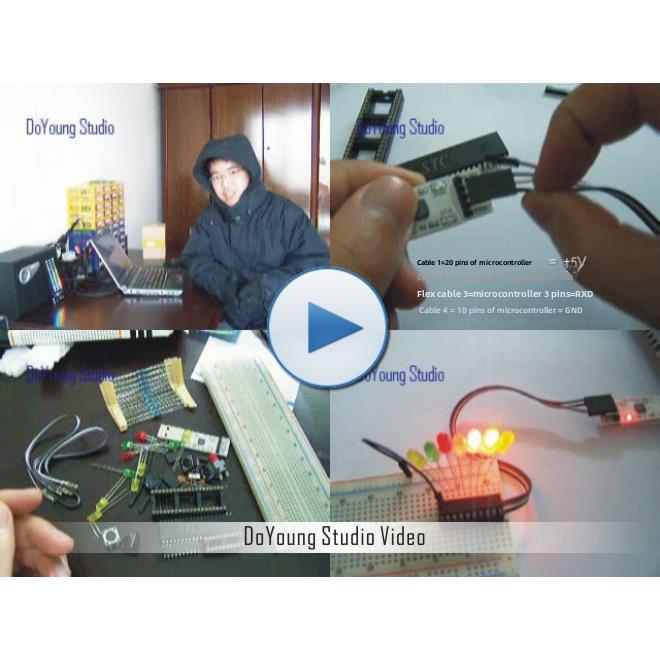 极快入门级单片机教程51单片机+ Esp32教学工具包[方涛电子官方]