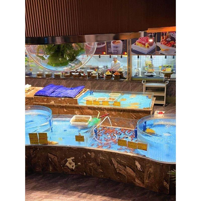 海产水箱，大型固定鱼缸，海产池塘，商用异形玻璃水箱，海水水箱,宠物/宠物食品及用品,海鲜缸/大型异形缸,淘宝优惠券,粉丝福利购,淘宝优惠卷