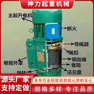 电动葫芦固定式 防爆低空环链电动葫芦 运行式 吊单双速单梁桥式