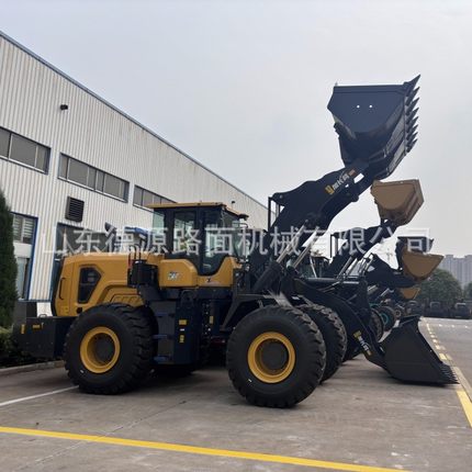 5吨6吨7吨装载机 50新能源电动铲车60矿山用大型轮胎式装载机