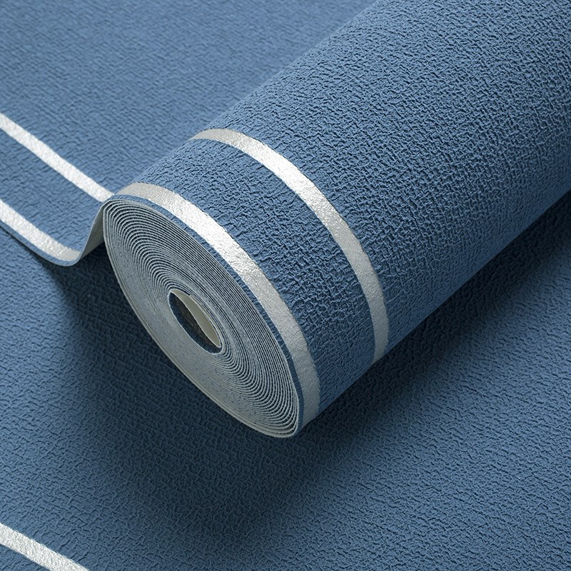 5D自粘a壁纸卧室床头墙纸现代简约条纹楼梯网红轻奢客厅背景墙贴