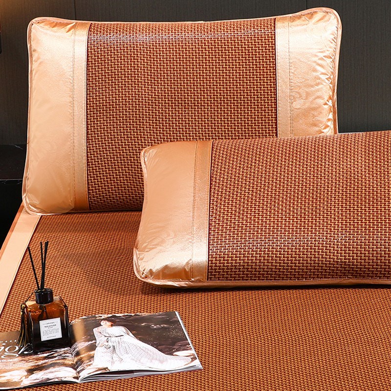 双面凉席1.8m床1.5米藤席正反两用家用可折叠冰丝席夏季裸睡席子