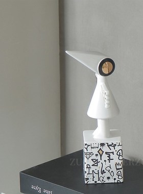 艾达公主艺术品摆件设计感轻奢I高档客厅家居饰品样板房