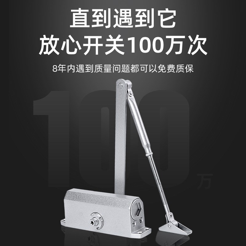 德国新型消防防火门闭门器自动关门液压缓冲装置弹簧推拉门闭合器
