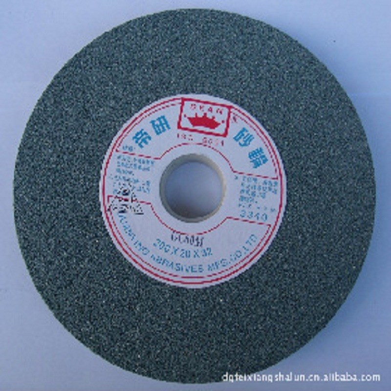 陶瓷砂轮片绿碳化硅砂轮磨刀机砂轮各种规格齐全量大从优非标定制
