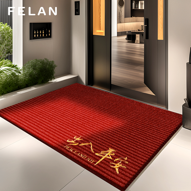 地垫入户门垫进门口地毯2024新款家用脚垫门外玄关耐脏防滑脚踏垫