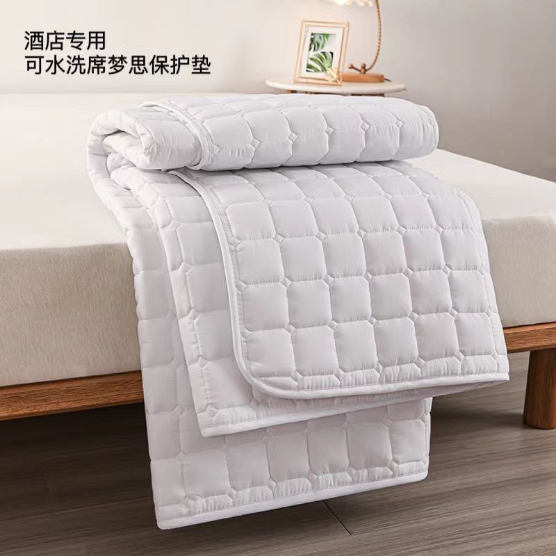 酒店床垫软垫褥子保护套防滑透气隔脏可水洗折叠家用席梦思床护垫