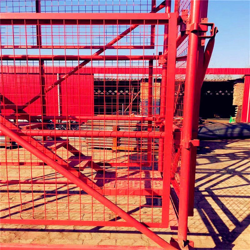 建筑组合式基坑安全梯笼人行通道组装式厢式梯笼施工安全爬梯