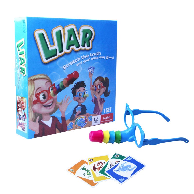 儿童益智桌面游戏 瞒天过海  撒谎游戏 休闲聚会亲子互动玩具