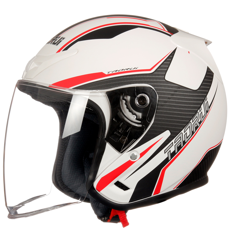 韬瑞秋冬四季电瓶电动车头盔男女通用个性保暖半覆式防晒灰安全帽